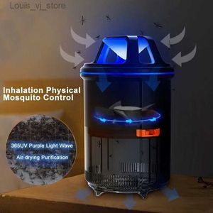 Mosquito Killer Lamps LED Mosquito Control Lamp UV Night Light USB charge extérieur Camping Light imperméable tente lumière YQ240417