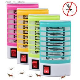 Mosquito Killer Lamps Portable LED Mosquito Control lampe Eu Plug Mosquito Control Night Light Electric Mosquito répulsion Protector YQ240417