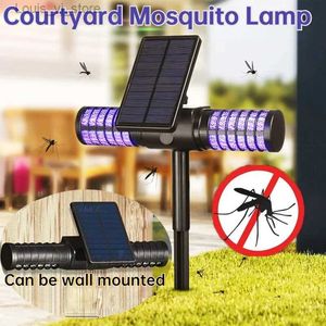 Mosquito Killer Lamps Solar Mosquito lampe extérieure insecticide USB imperméable insecticide UV Night Mosquito Lamp Garden Insecticide YQ240417