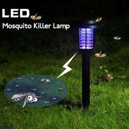 Mugmieten Killer Lampen Zonne -muggento Repellent Equipment Garden Licht Zonne Led Licht Licht Garden Mosquito Killer YQ240417