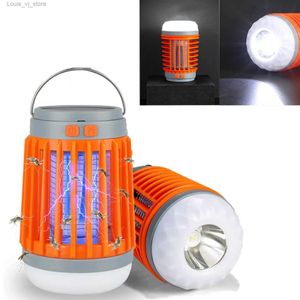 Mugmieten Killer Lampen Zonnemuggento Mosquito Repellent Lamp Water en Elektriciteit Werende lamp Outdoor Lawn Mosquito Repellent YQ240417