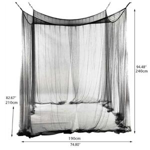 Mosquito 4-corner post student luifel bed maat 190 210 x 240cm dropshipping