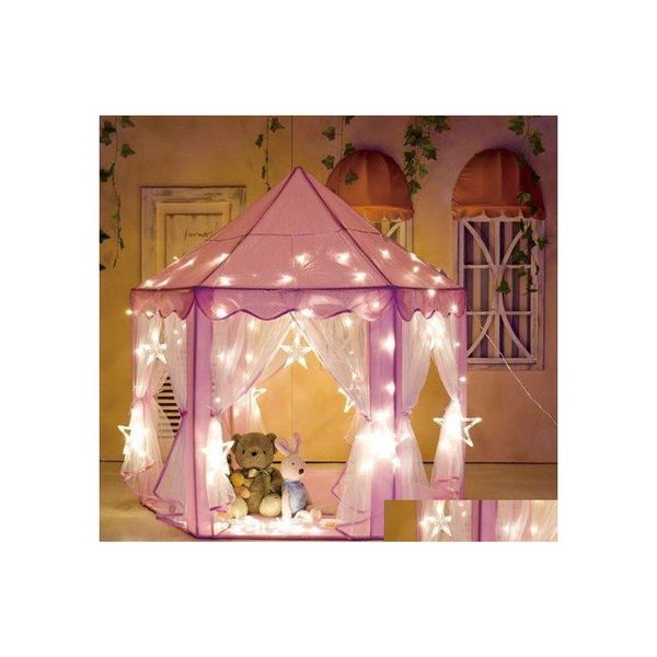 Moustiquaire bébé lit filet auvent enfants suspendus dôme Beder tentes Ins princesse château enfants tente livraison directe maison jardin textiles Dhro5