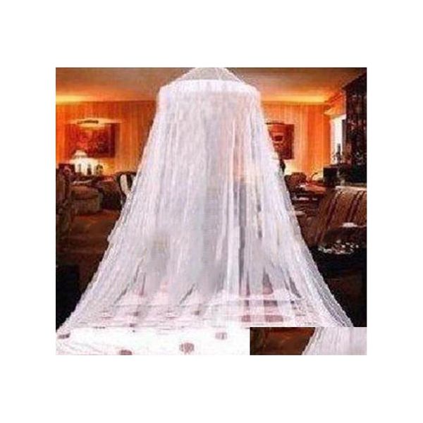 Mosquitera Dome Elegent Lace Summer House Bed Netting Canopy Circar Venta 1Obx 5Gb5 Drop Entrega Hogar Jardín Textiles Ropa de cama Suppl Otxma