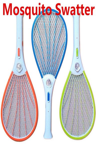 Mosquito filets Swatter Bug Insect Electric Fly Zapper Killer Racket Rechargeable avec LED PLOIX LALLY MATIEN DRIES PEST CONTRO5485860