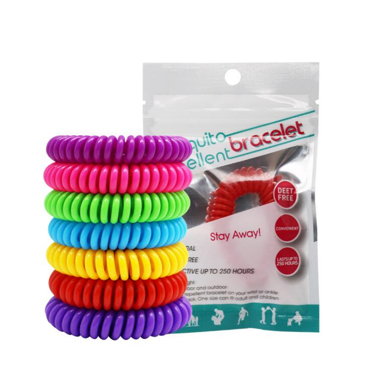 Anti Mosquito Repellent Bracelets Pure Natural Adults And Children Mosquito Wristband Telephone Ring Chain Bracelet Pest Control