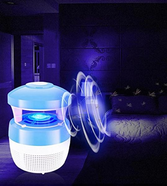 Mosquito Zapper Fly Killer Light 5W captura USB Mosquito Killer sin productos químicos sin radiación luz para matar insectos ABS8791397