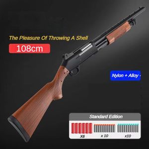 Mossberg 500 Series No.12 Toy Gun Dart Blaster Soft Bullet Shell Ejectie Gun schietmodel voor volwassenen Boys Outdoor Games Prop