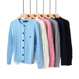 La plupart des classiques RL Polo Designer Pull Hommes Femmes Chemises Épaisses Demi-Zip Broderie Cheval Motif Pull Chaud Tricot Sweat-Shirt Coloré Cardigan SS