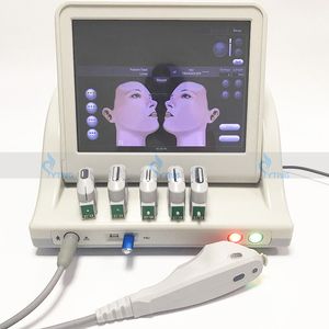 Más eficaz portátil HIFU Cuidado de la piel Ultrasonido Tratamiento facial Versión profesional Eliminación de arrugas Máquina antienvejecimiento para adelgazar el cuerpo