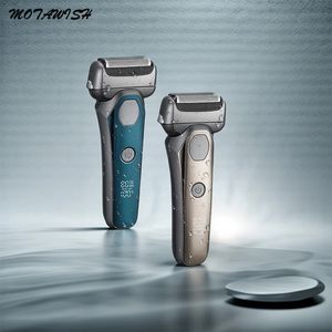 Mota Electric Shaver alternativement élevé et basse twospee réglable Full Corps lavable Typec rechargeable 240418