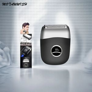 Mota mini wederzijds elektrisch scheerapparaat type-C oplaadbare scheerapparaat Full Body Washable Portable Shaver 240411