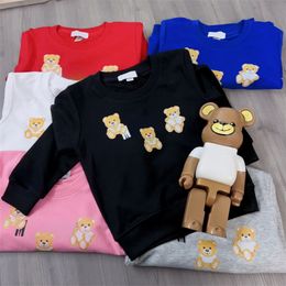 Moeder en kinderen Girls Boys Print Letter Cartoon Sweatshirt Tops Fashion Girl Boy Jumper T -shirts Tees Familie Zelf