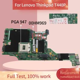 Placa base 00hm969 La portátil portátil para Lenovo ThinkPad T440P Notebook Parrilboard NMA131 HM87 SR17D DDR3