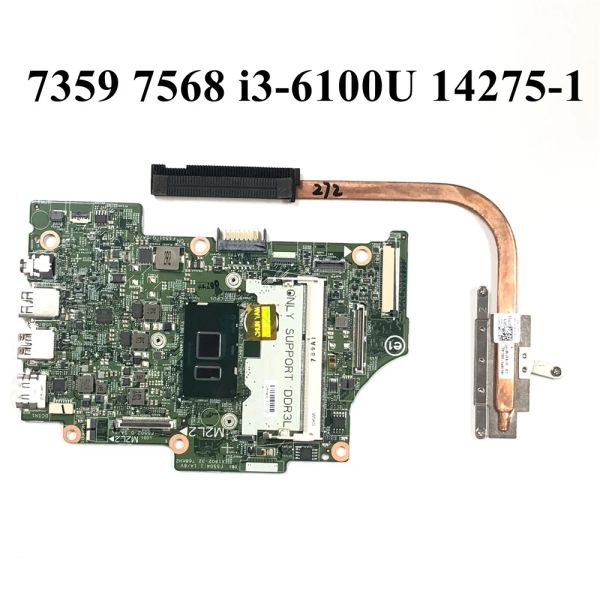 Carte mère 142751 pour Dell Inspiron 13 7359 7353 7568 Note de carnet d'ordinateur portable CN0KN06J KN06J TFFRC ENFORME EST TESTÉ 100%