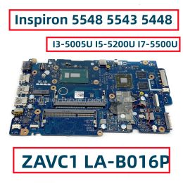 Carte mère 2160858020 Zavc1 Lab016p pour Dell Inspiron 5548 5543 5448 Branche mère d'ordinateur portable avec i35005u i55200u i75500u CPU CN08G7TP