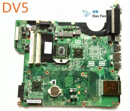 Moederbord 482325001 voor HP Pavilion DV5 laptop moederbord + CPU Mainboard 100%getest volledig werk