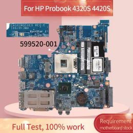 Carte mère 599520001 599520501 carte mère d'ordinateur portable pour HP Probook 4320S 4420S NOTAGE ENFORME MAINEL DASX6MB16E0 HM57