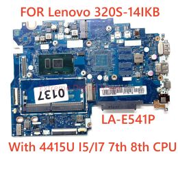 Moederbord 5b20p10898 voor Lenovo 320S14IKB laptop moederbord lae541p met 4415U i3/i5/i7 7e 8e cpu uma ddr4 100% getest volledig werk