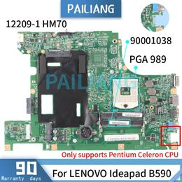 Carte mère 90001038 pour Lenovo IdeaPad B590 Boîte principale 122091 HM70 unique