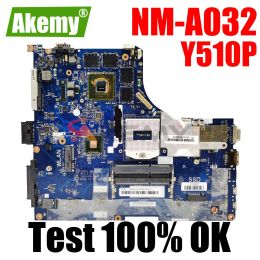 Carte mère 90002924 Boîte principale pour Lenovo IdeaPad Y510P pour ordinateur portable VIQY1 NMA032 avec N14PGTA2 DDR3 HM86 (HR) 100% de test de test
