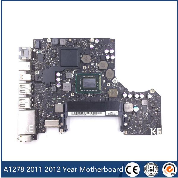 Carte mère A1278 Liptop Motherboard 2012 Année 2012 pour MacBook Pro 13 