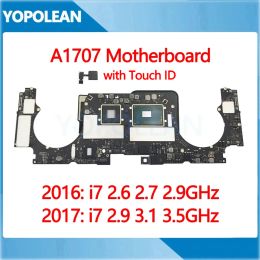 Carte mère A1707 Motherboard i7 256 512 Go 1TB pour MacBook Pro Retina 15 "A1707 Logic Board 82000281A 82000928A 2017 2017