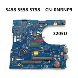 Carte mère AAL10 Lab843p Celeron 3205U pour Dell Inspiron 155000 5458 5558 5758 Laptop Motherboard CN0NRNP9 NRNP9 Boîtier