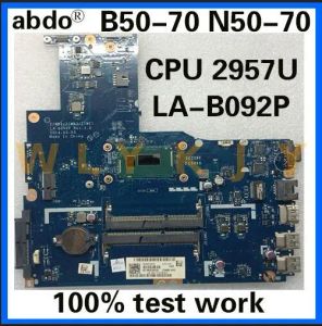 Carte mère ABDO ZIWB2 / ZIWB3 / ZIWE1 LAB092P pour Lenovo B5070 N5070 Motorard pour ordinateur portable.