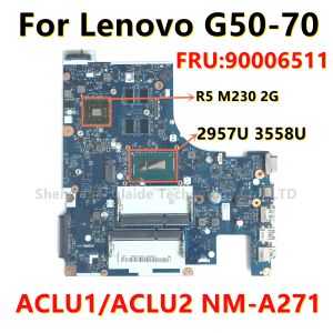 Carte mère ACLU1 / ACLU2 NMA271 Boîte principale pour la carte mère Lenovo G5070 avec 2957U 3558U I3 I5 I7 CPU 2160856050 2G 100% testé