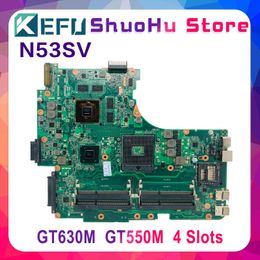 Moederbord ASUS N53SV Origineel mainboard voor ASUS N53S N53SM N53SN LAPTOP MOETBOARD DUALSLOT GT540M/GT550M GT630M RANKTE 100% TEST