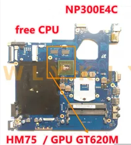 Motherboard BA9210887A BA9210755A voor Samsung NP300E4C 300E4C NP300E4X NP300E43 LAPTOP MOEDER BORD HM70 GPU GT620M/GT610M 100% Testwerk