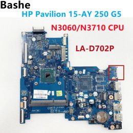 Moederbord BDL50 LAD702P voor HP Pavilion 250 G5 15ay laptop moederbord met Intel N3060 N3710 CPU DDR3 860062601 854944601 854943601