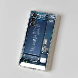 Case de teléfono de la placa de placa base para Samsung Galaxy S20 Ultra S21 Fe Note 20 Ultra 10 Plus 8 9 S22 Silicone Bumper Coque