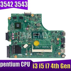 Moederbord CN064HF9 0V162V voor Dell Inspiron 3542 3543 3442 5749 Laptop Motherboard 132691 met Pentium CPU I3 I5 I5 I7 4e Gen CPU PU PU