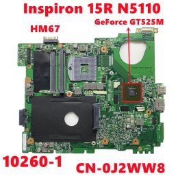 Moederbord CN0J2WW8 0J2WW8 J2WW8 Voor Dell Inspiron 15R N5110 Laptop Motherboard 102601 Maatbord met N12PGEA1 DDR3 HM67 100% Tested OK