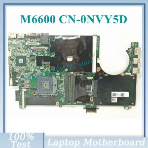Carte mère CN0NVY5D 0NVY5D NVY5D SLJ4M HM67 Boîte principale pour Dell Precision M6600 ordinateur portable DDR3 100% entièrement testé en fonction du travail bien