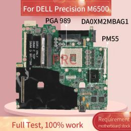 Moederbord CN0VN3TR 0VN3TR voor Dell Precision M6500 laptop moederbord DA0XM2MBAG1 PM55 DDR3 Notebook Mainboard