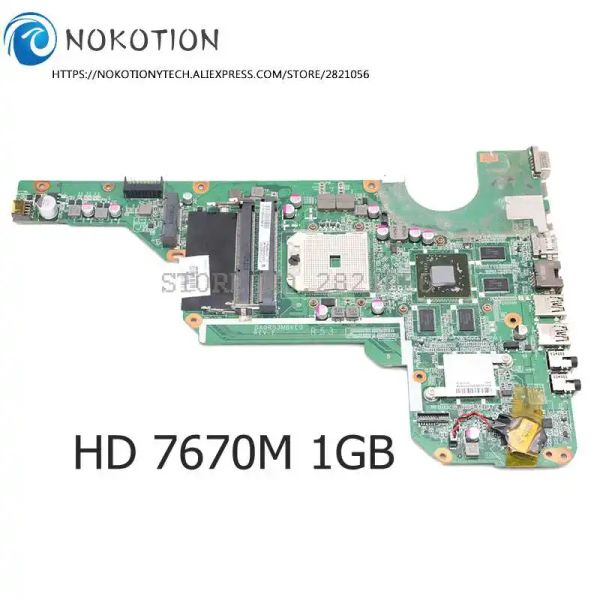 Placa base DA0R53MB6E0 R53 FROBACTERA DE LA COMPORTADA PARA HP PAVILION G4 G6 G42000 G62000 68303050501 683030001 PARA PRINCIPAL HD7670M 683031501