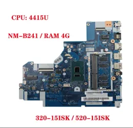 Carte mère DG421 DG521 DG721 NMB241 pour Lenovo 32015isk / IKB 52015isk 52015ikb Lipte-carte mère avec CPU 4415U 4gram