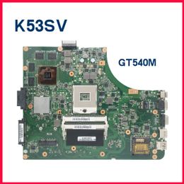 Motherboard Dinzi K53SV Laptop Moederbord voor ASUS K53SC K53SV K53SJ K53S X53S P53SJ Notebook Computer Mainboard met GT630M GT540M GT520M