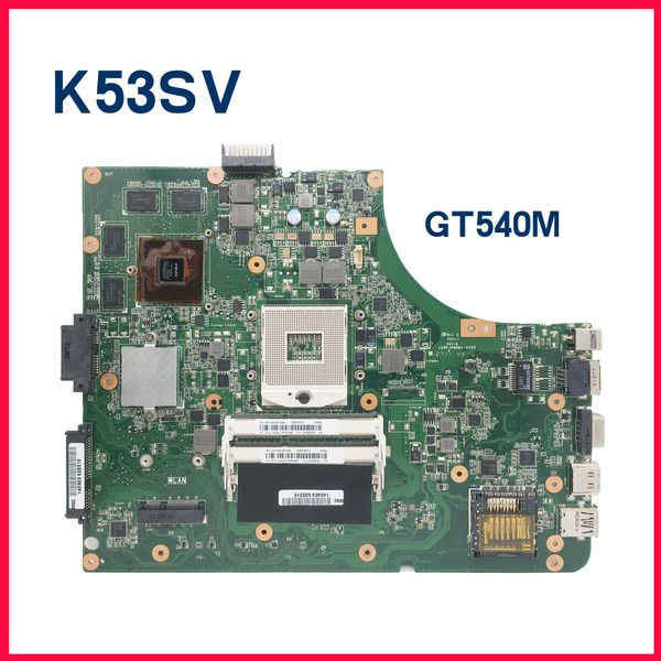 Placa base Dinzi K53SV Laptop placa base para ASUS K53SC K53SV K53SJ K53S X53S P53SJ COMPUTADORA PRINCIPAL