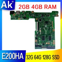 Carte mère E200HA BANDE MAIN 2GB 4 Go RAM 32G 64G 128G SSD E200HA Carte mère pour ASUS E200H E200HA E200HAN E200HA