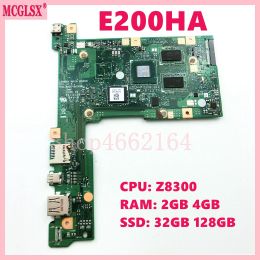 Moederbord E200HA met Z8300 CPU 2GBRAM 32G 128G SSD Mainboard voor ASUS E200H E200HA E200HAN E200HA LAPTOP MOEDERWAARDERS 100% getest OK