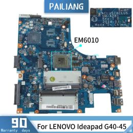 Carte mère EM6010 pour Lenovo IdeaPad G4045 Lipte-carte mère NMA281 E16010 DDR3 TESTED BOARTO