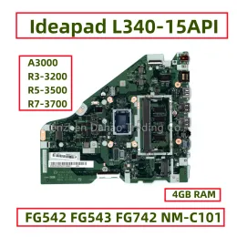 Carte mère FG542 FG543 FG742 NMC101 pour Lenovo IdeaPad L34015API ATTENDRE PARTE MARRIE
