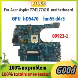 Moederbord voor Acer Aspire 7741 7741G Laptop Moederbord.099231.With GPU HD5470 HM55 DDR3 100% Testwerk