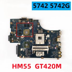 Carte mère pour ACER ordinateur portable 5742 5742G 5741G Motherboard GPU GT420M LA5893P LA5891P LA5894P 100% de test