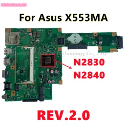 Moederbord voor ASUS X553MA X503M F553MA F553M LAPTOP MOEDER BORD REV2.0 met N2830 N2940 N3540 CPU DDR3 X553MA MACHTBOUD TEST GOED