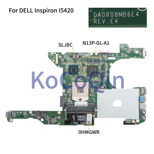 Carte mère pour Dell Inspiron 14R 5420 I5420 7420 I7420 P33G GT630M Note de carnet Carbook CN0HMGWR 0HMGWR DA0R08MB6E4 OPRODICATION DE L'ordinateur portable SLJ8C